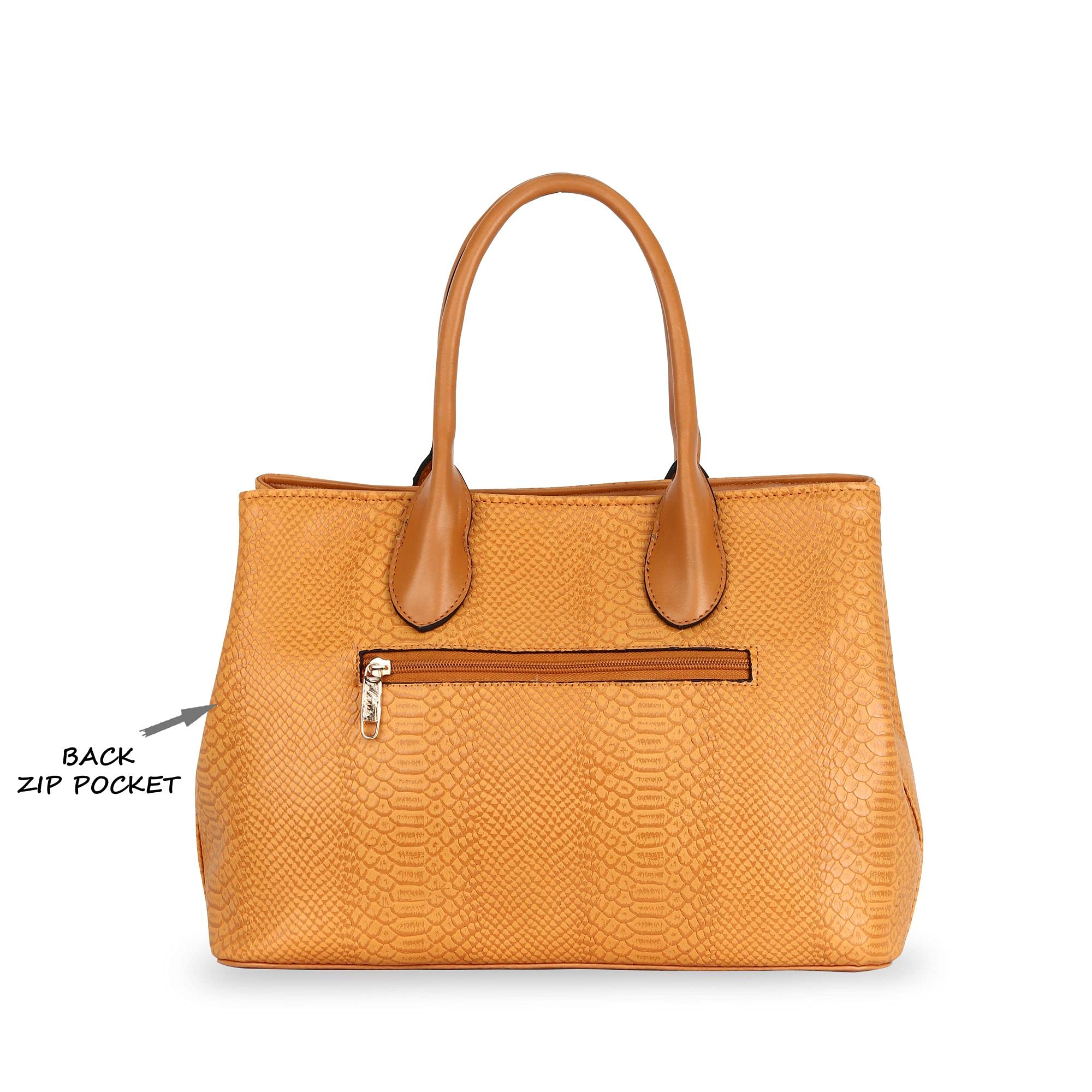 Lavie Women's Ficus Large Satchel Handbag for Women | Satchel Bag for Work | Ladies purse | Stylish Shoulder Bag | Gift For Women 4