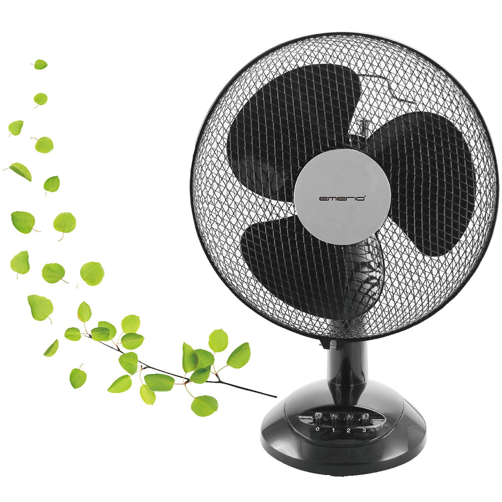 Ventilateur de table Emerio efficace contre la chaleur au bureau