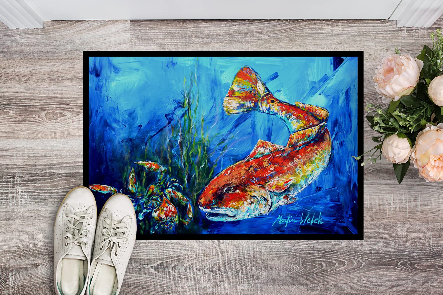 SMSJTMWHN Tapis De Bienvenue, Paillasson Paysage Naturel Pour Entrée