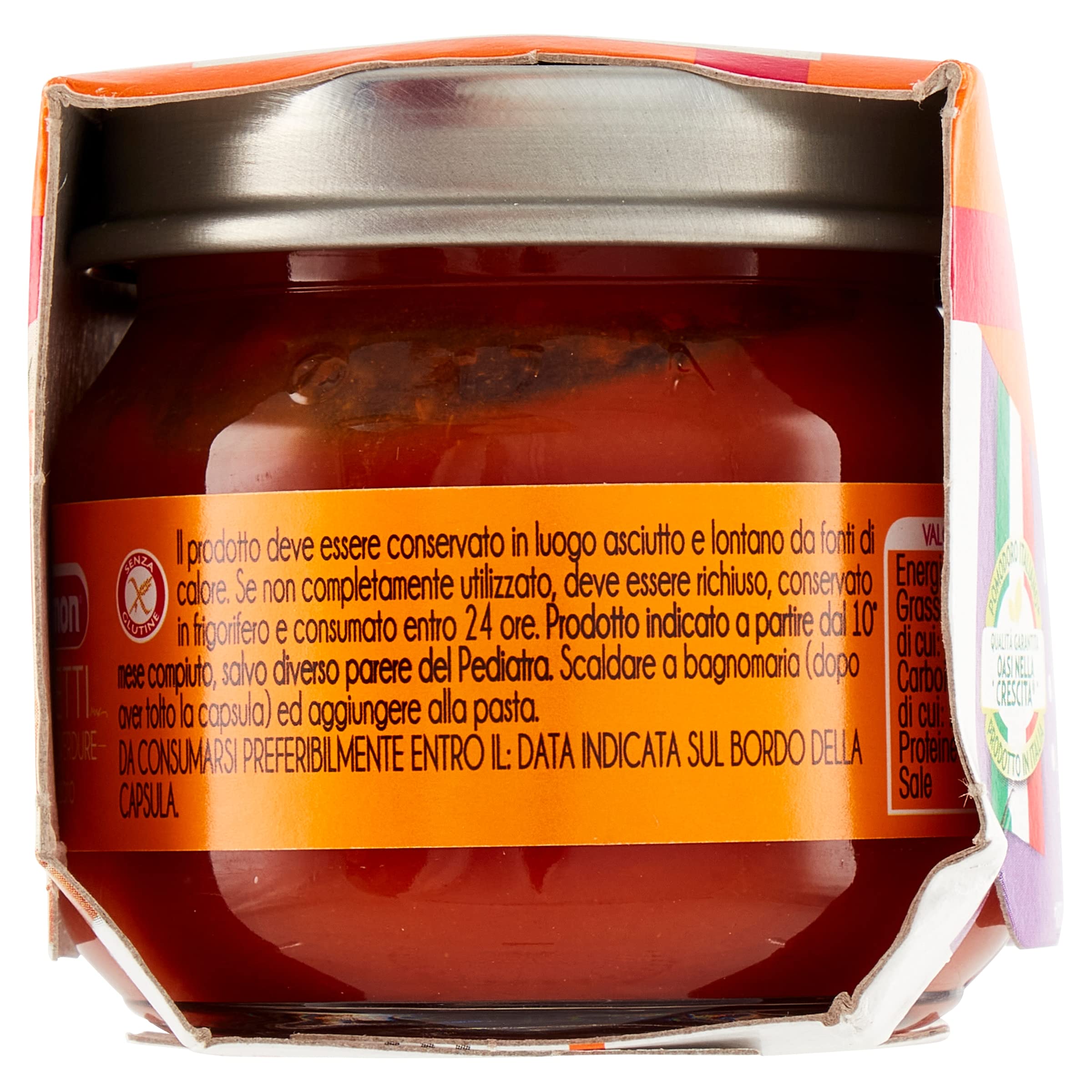 Plasmon Sughetto - Pomodoro e Verdure 2x80g (12 Confezioni)