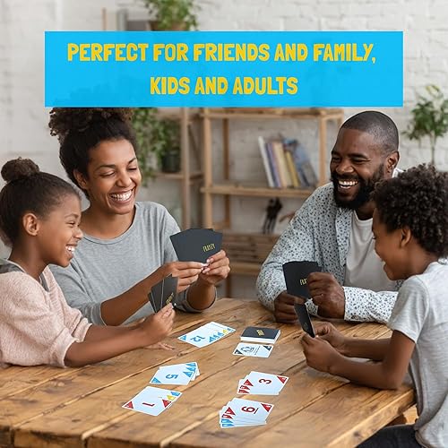 Miniatura 3 de Juego de cartas estilo Rummy de ritmo rápido para niños y adultos A partir de 7 años Salvaje, estratégico, diversión familiar