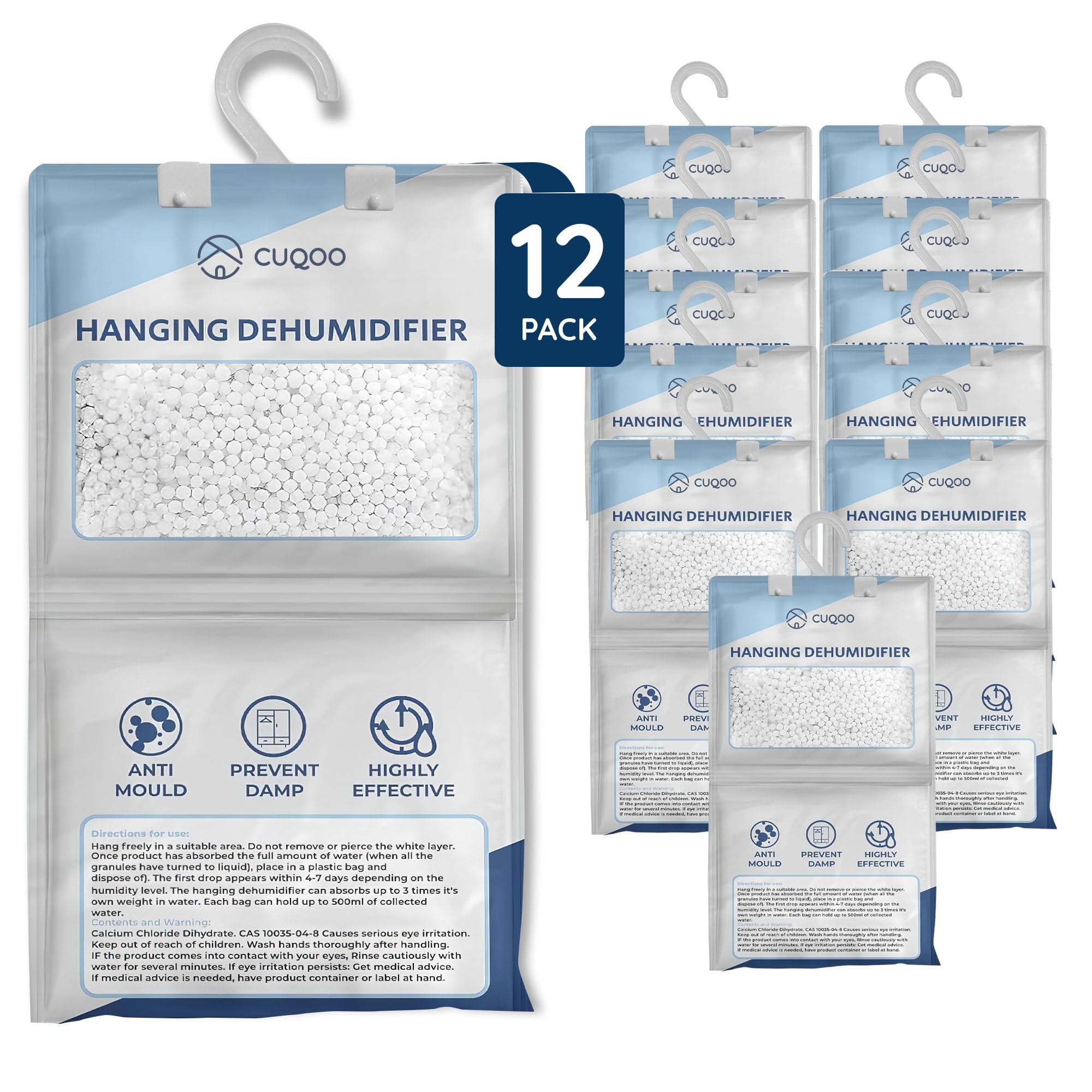 CUQOO Reusable Car Dehumidifier Bag For Car Interior - | FindTheDeal