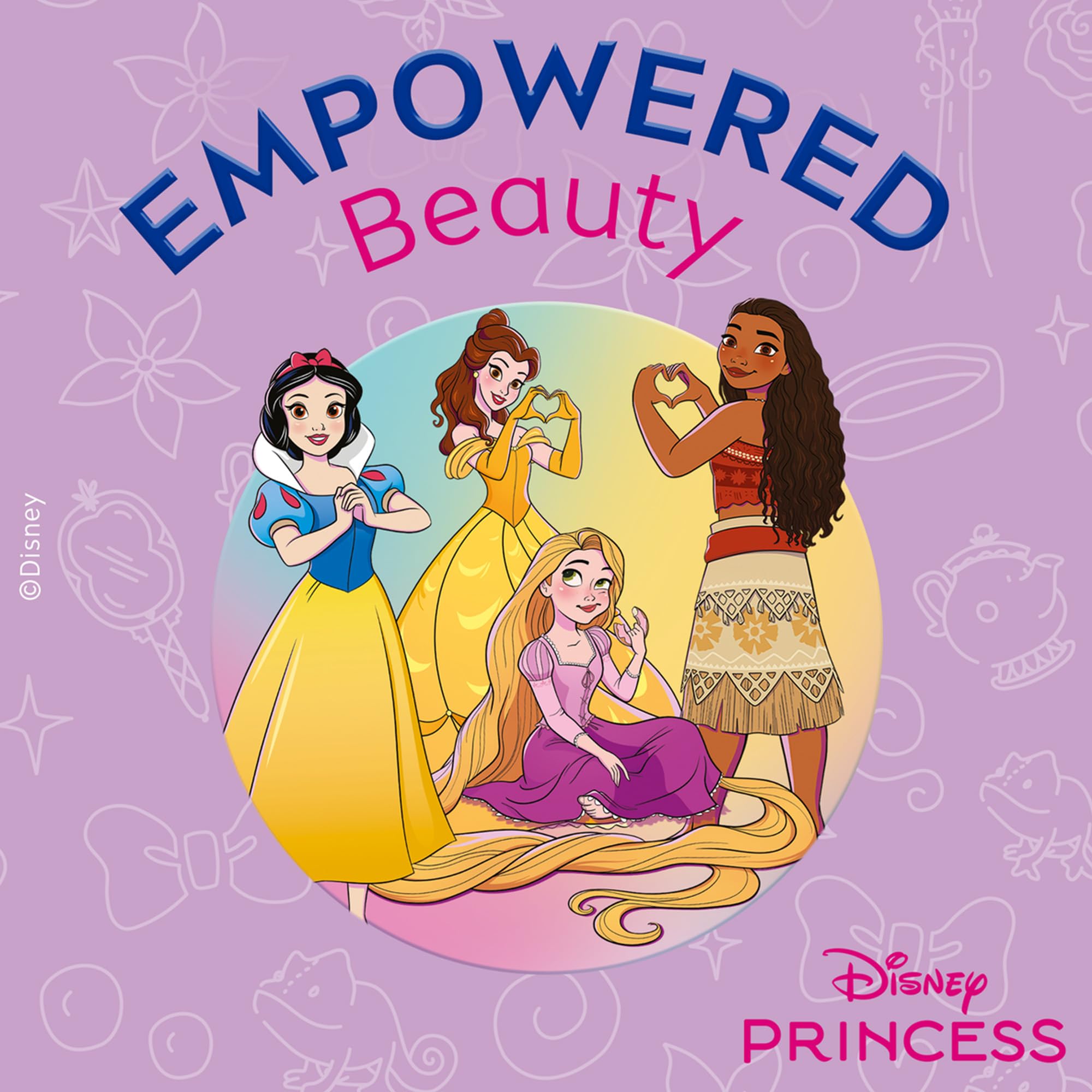 Labello Disney Princess Vanilla Cupcake Caring Lip Balm 4.8g – Soft Vanilla Scented Moisturising Lip Care & Lasting Hydration for Dry Lips, Kids & Teens, Collectible Disney Princess Edition