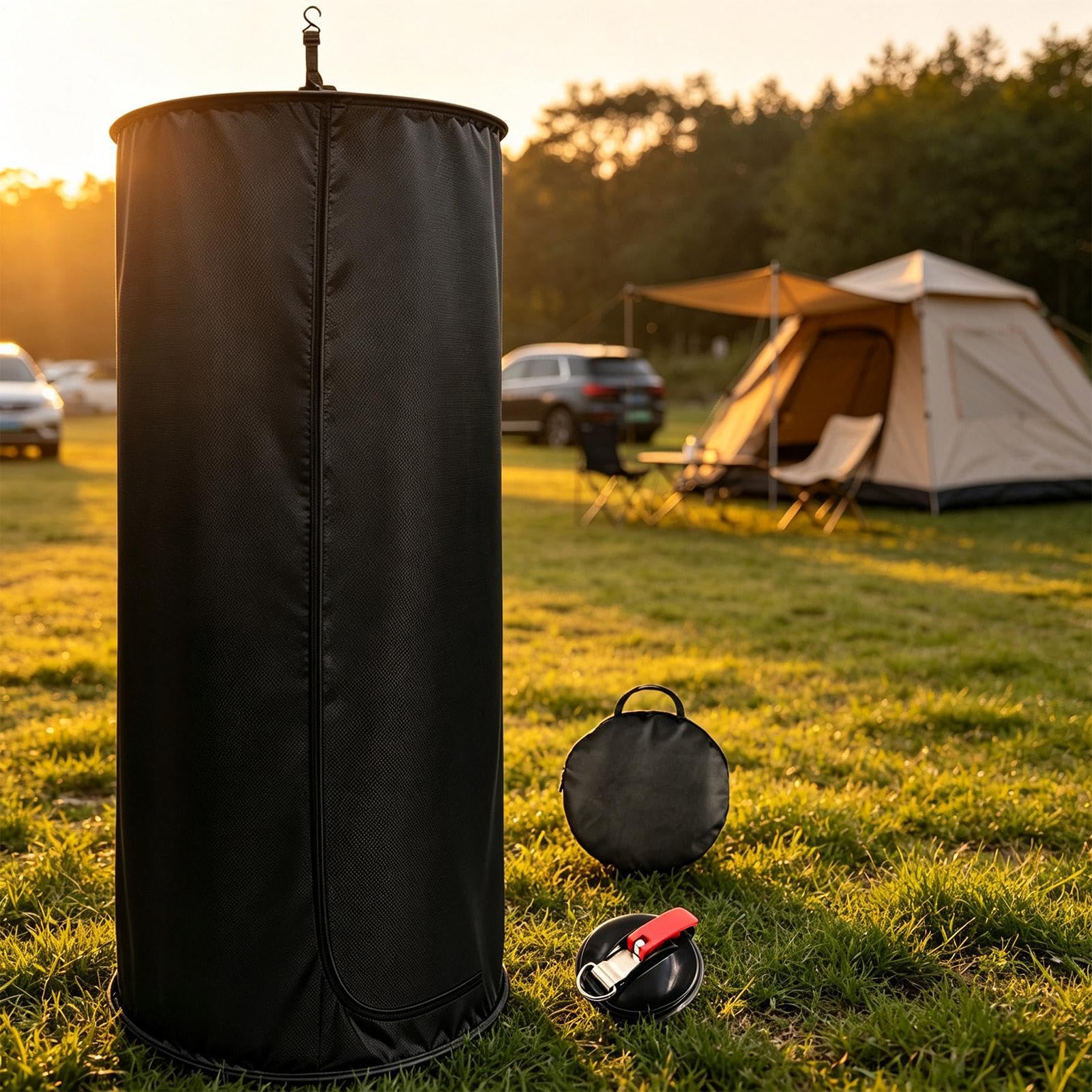 Tenda di cambio per auto capanno da tetto rimovibile impermeabile
