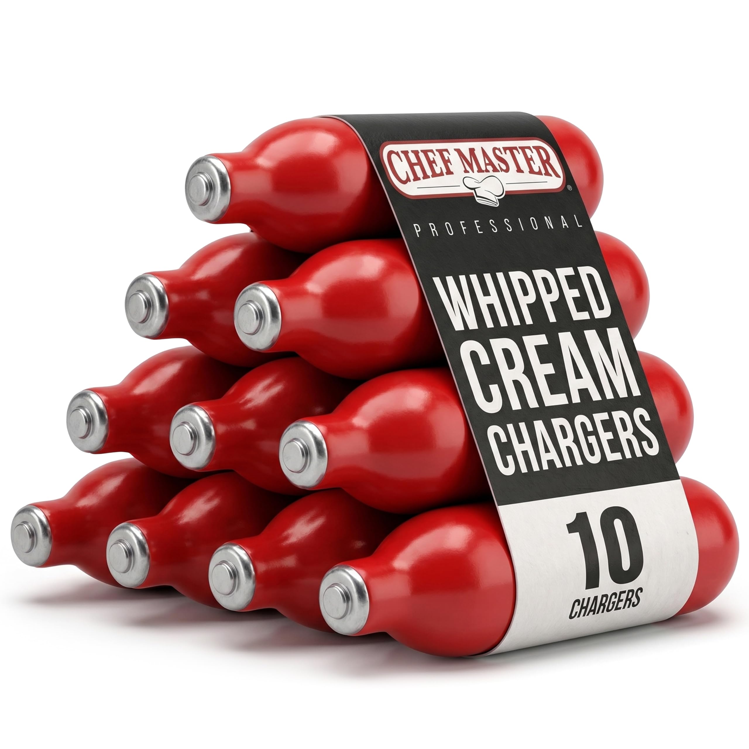 Amazon.com: Chef Master Whipped Cream Chargers, 10-Pack: Chef