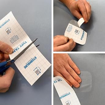 Repair Tape 1m Strip - Multi-Purpose, Self-Adhesive, Waterproof and Flexible - Ideal for Quick Fixes on Outdoor Equipment, Clothing and More
