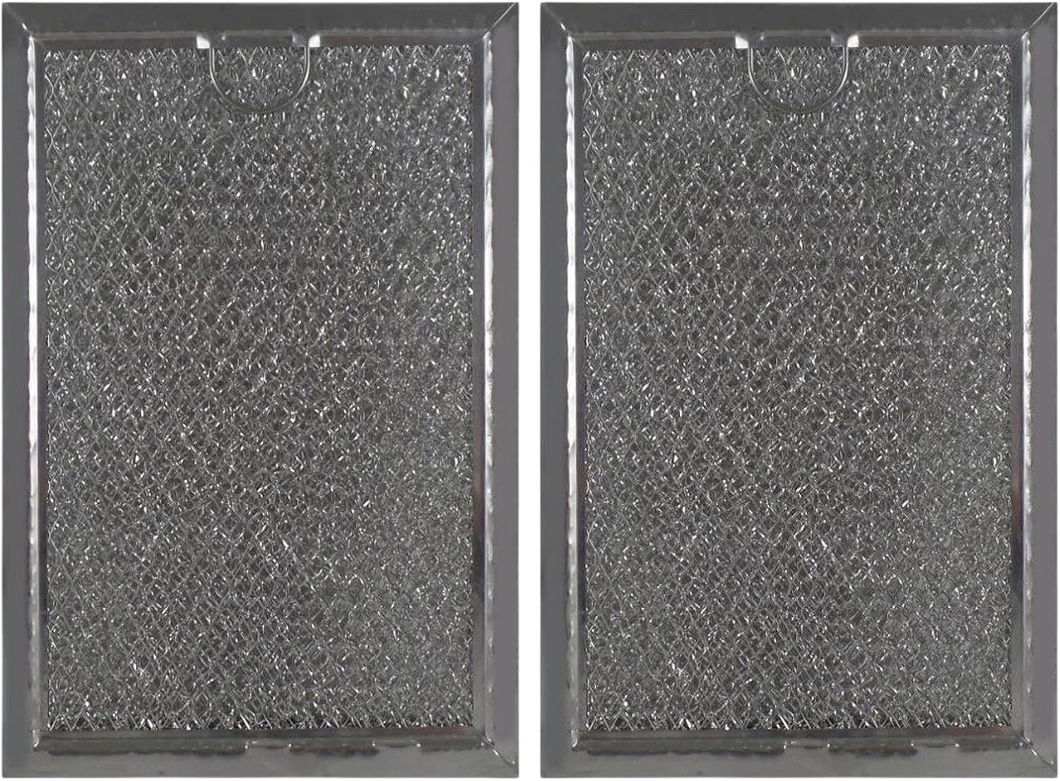 (2) Filters Compatible with GE WB06X10608 Mesh Grease Microwave Filter
