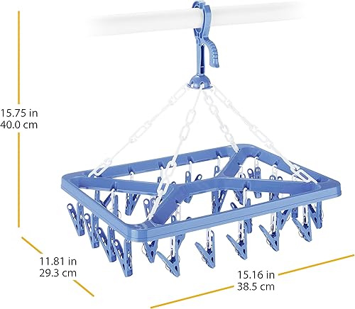 Miniatura 6 de Whitmor - Colgador de clip y goteo para colgar 26 clips