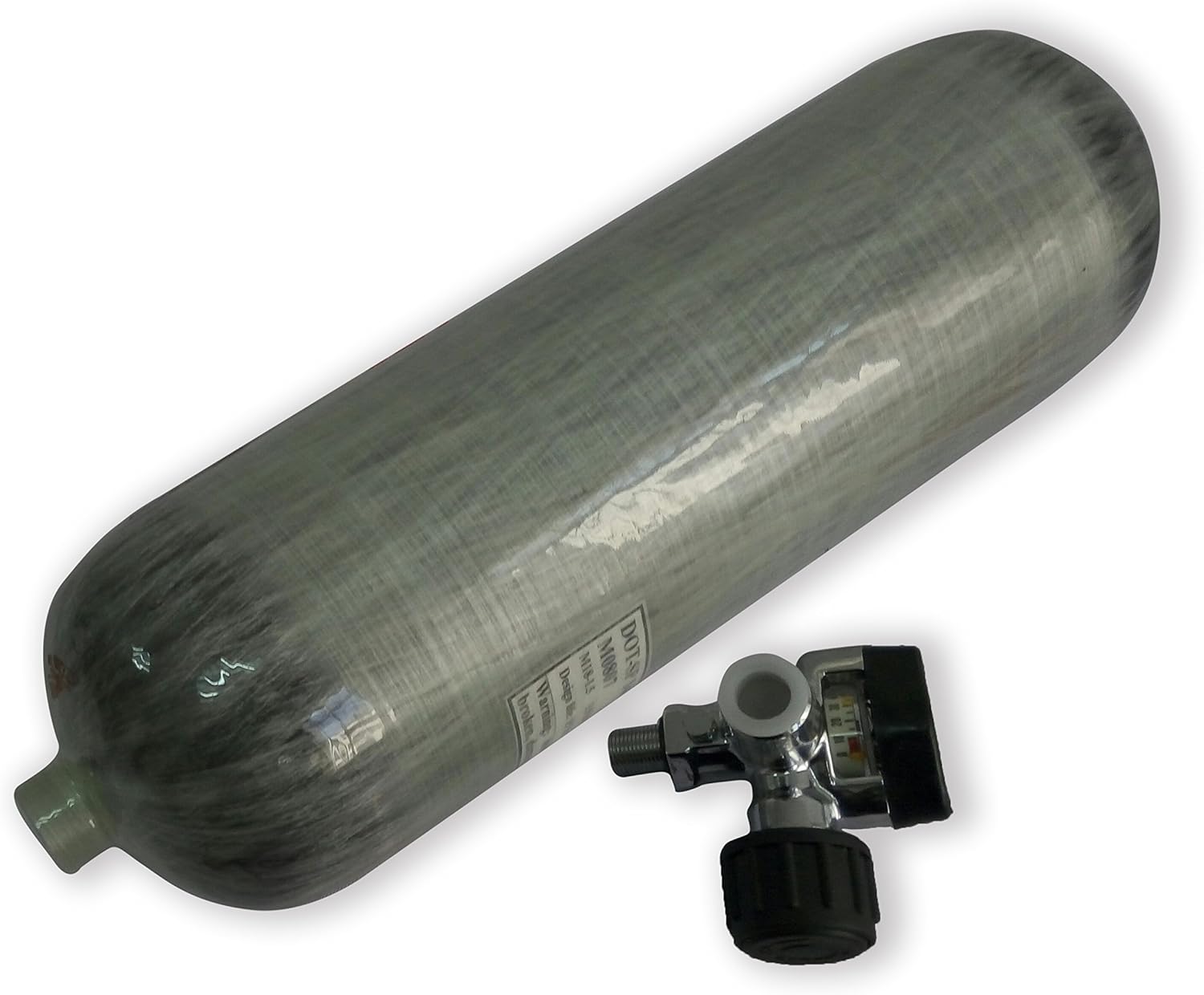 Acecare DOT 6.8L Carbon Fiber Hunting Tank in 4500 PSI Working Pressure with Valve