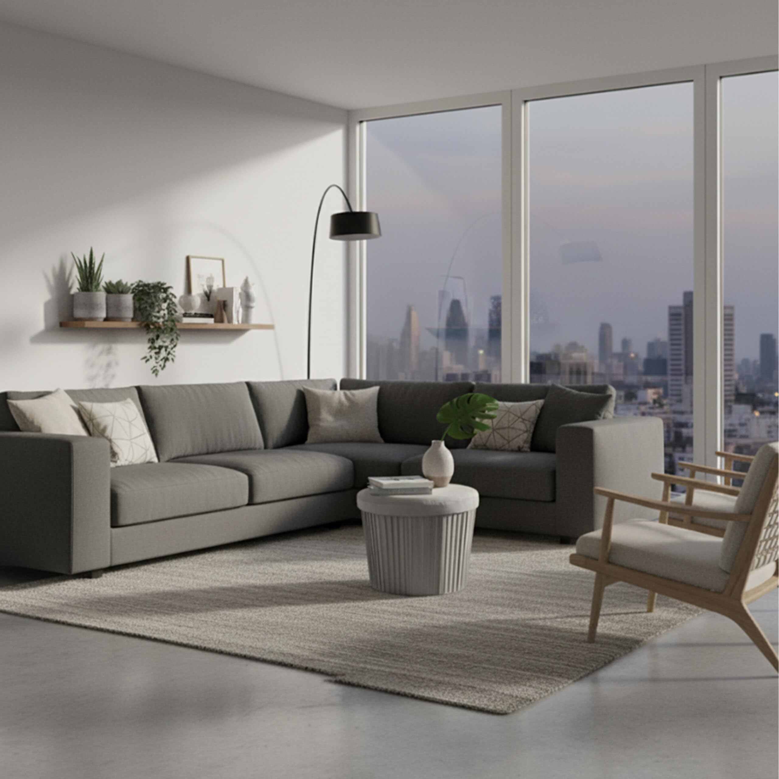 Sgabello Relaxdays in Velluto, Imbottito e con Spazio per riporre, Pieghevole, HxP: 38 x 38 cm, Grigio Chiaro
