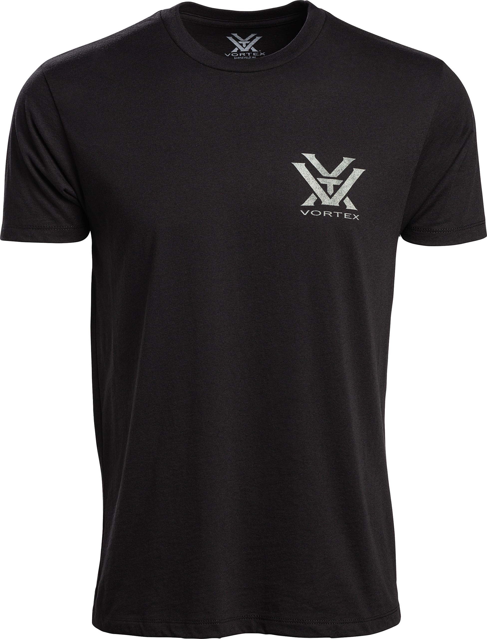 Vortex Optics Men's Toxic Chiller Short Sleeve Shirts (US, Alpha, 3X-Large, Regular, Regular, Black)