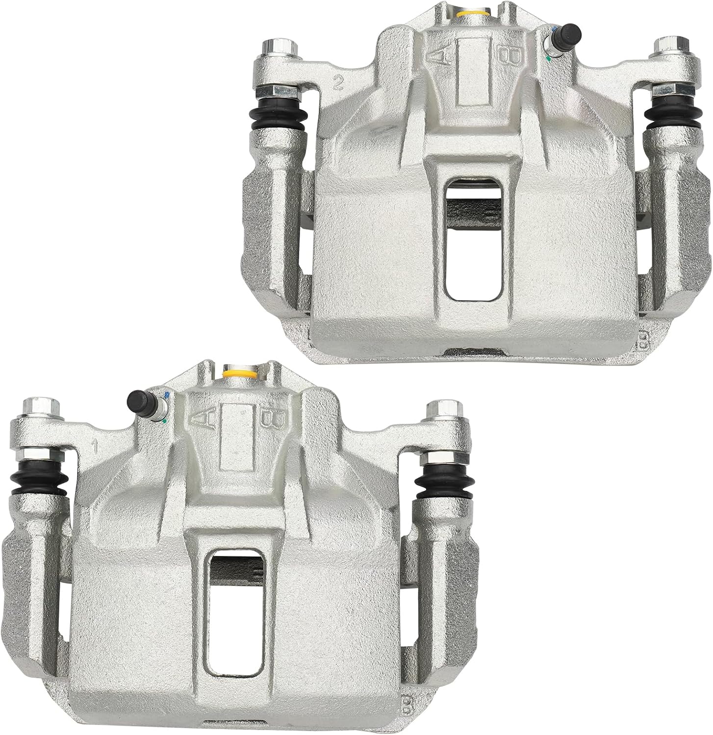 BRTEC Front Left & Right Disc Brake Calipers Assembly w/Bracket 19B2668 19B2669 Compatible For 2003-2007 For Honda For Accord