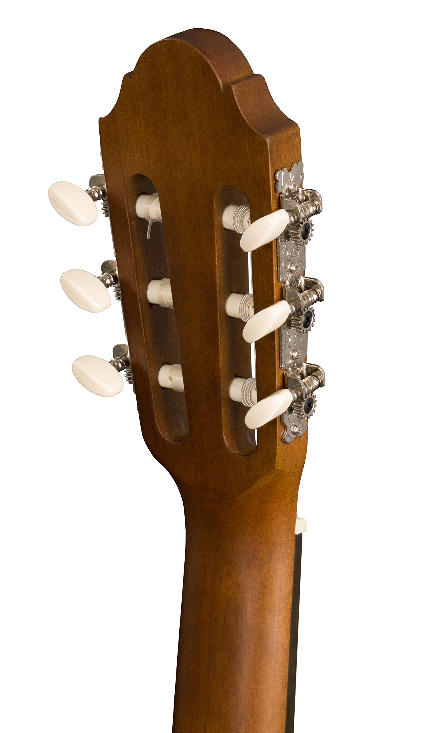 Cascha 4/4 Konzertgitarre I Klassische Gitarre für Anfänger I Gitarren Set mit 3 Plektren Stimmgerät Gitarrenschule & Gigbag I Akustik-Gitarre mit Nylon-Saiten I Classical Acoustic Guitar