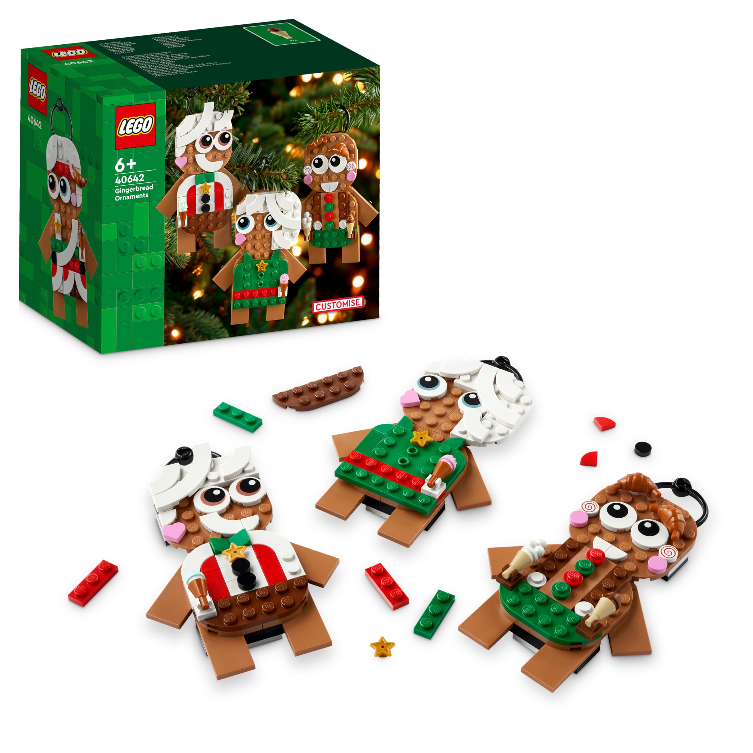 とも LEGO Creator Gingerbread Man Set, Toy for Children from 6 Years