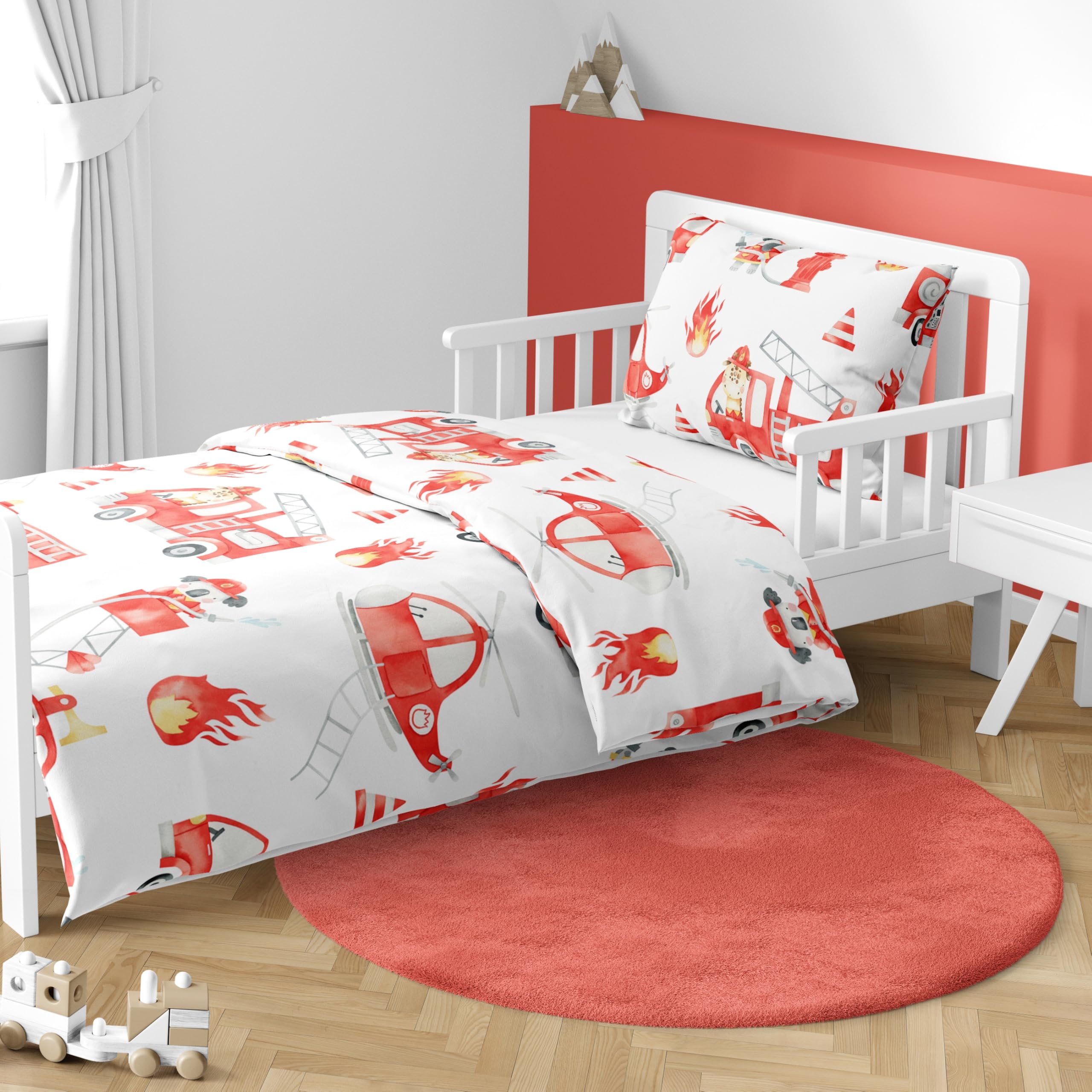 Herding Set di Biancheria da Letto Reversibile per Bambini, Kleiner Lieblingsmensch, Copripiumino 100 x 135 cm, Federa 40 x 60 cm, Cotone/Renforcé : HERDING