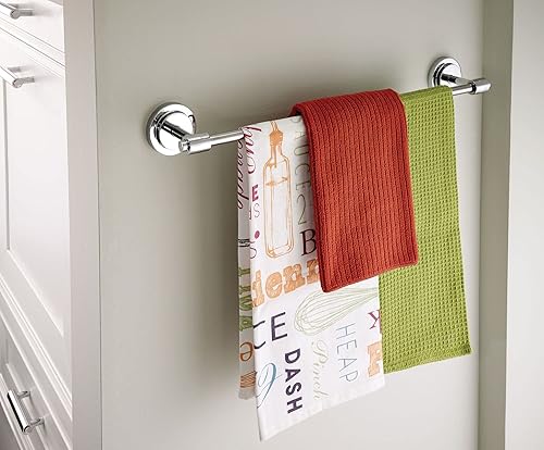 Miniatura 5 de Moen DN0724CH Iso - Toallero individual (24 pulgadas), cromado