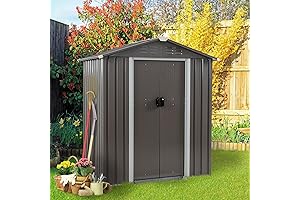 Vongrasig Outdoor Storage Shed: Compact, Waterproof, and Secure