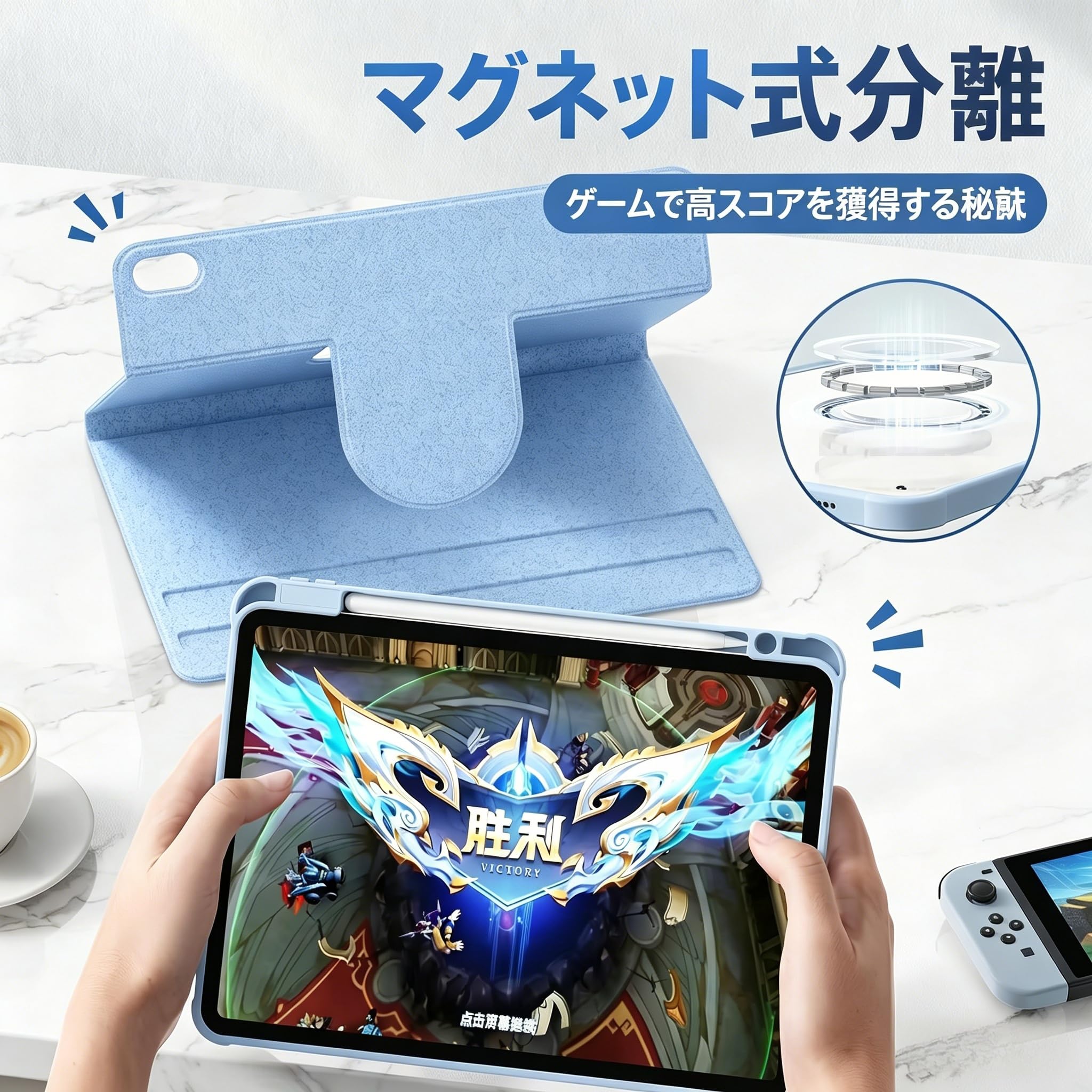 Amazon.co.jp: iPad 9th Generation Case, iPad 10.2 inch, 9/8/7