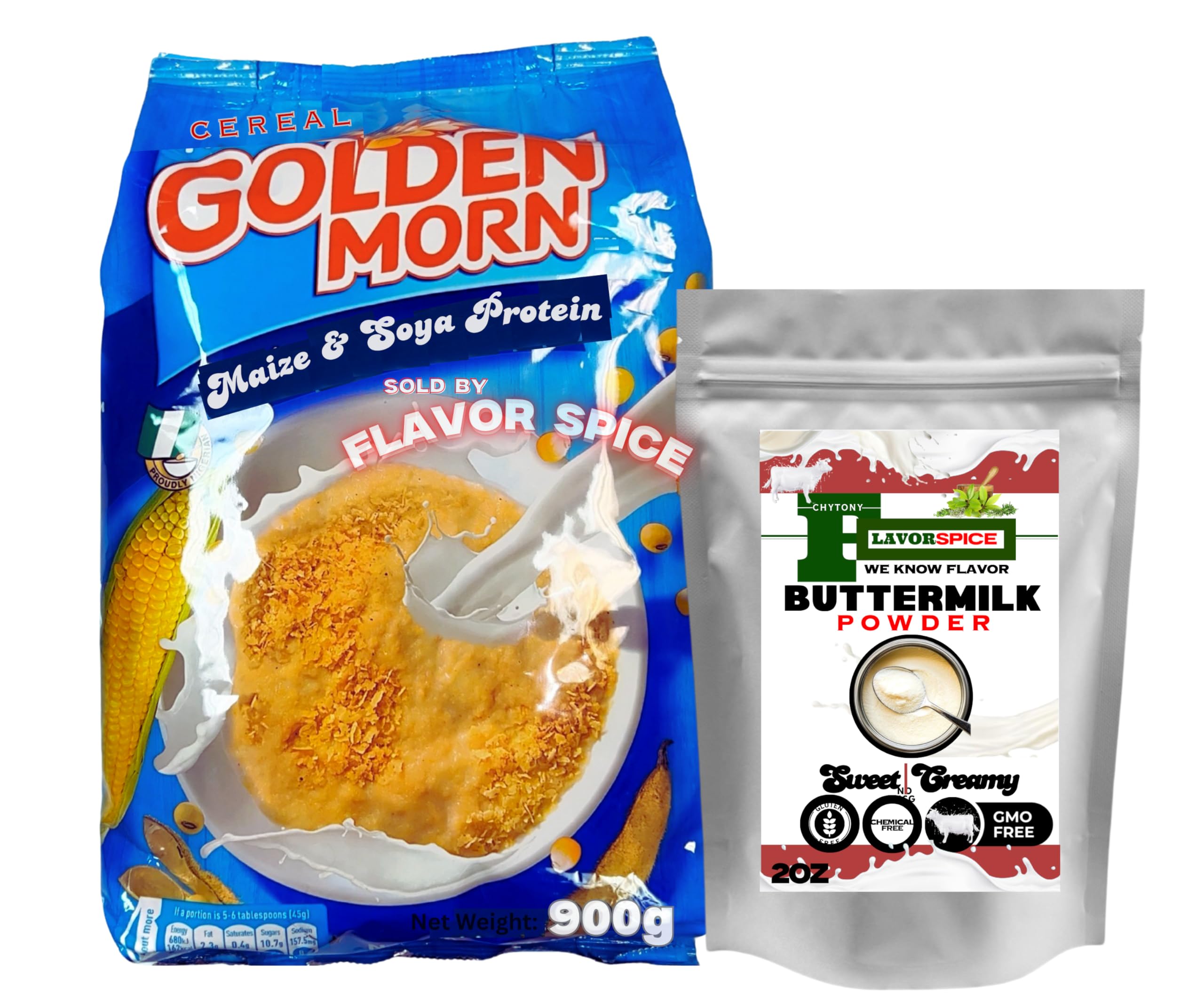 Amazon.com: Golden Morn 900g | With Free Flavor Spice Premium