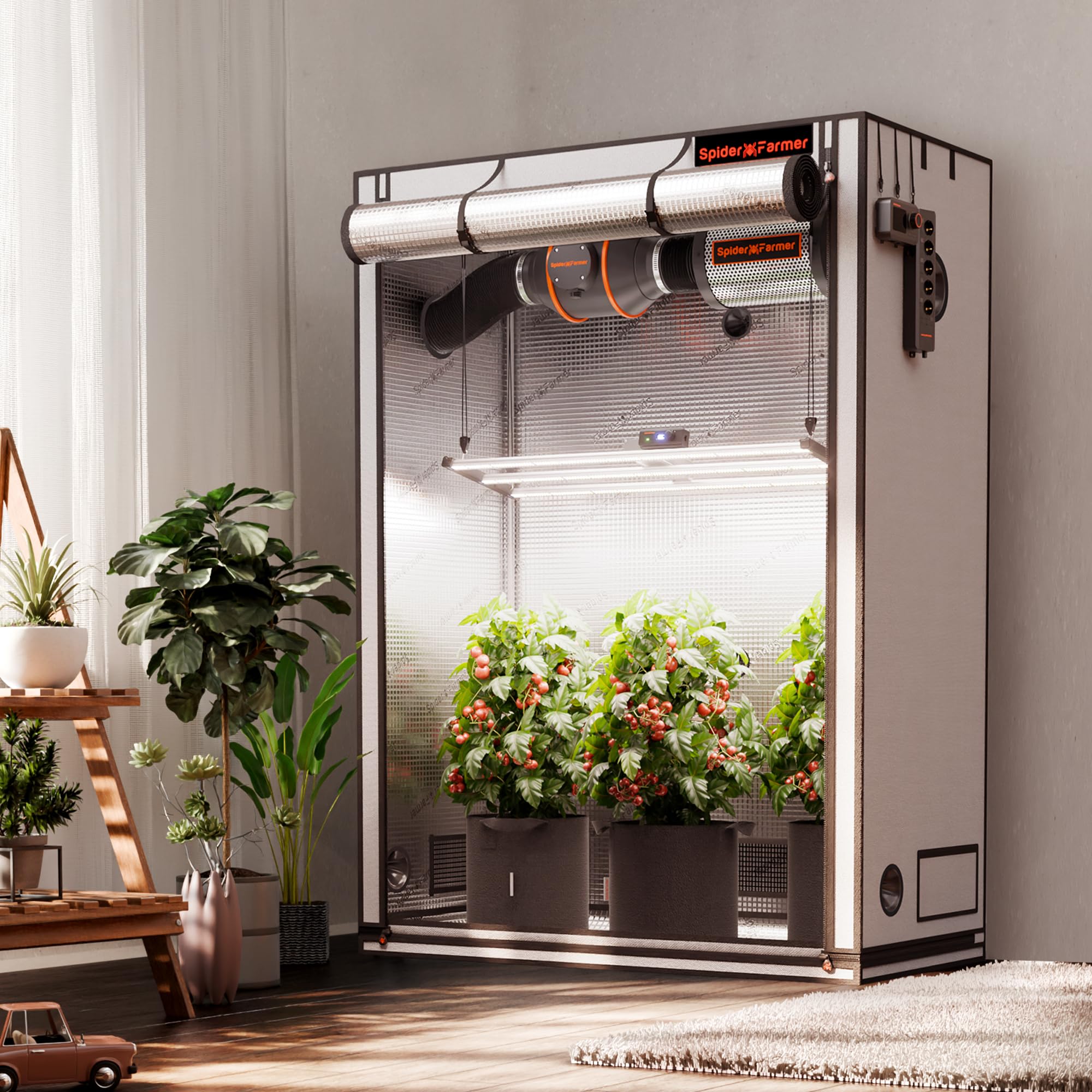 Spider Farmer Tienda de campaña Pro Series SF-70X140X200