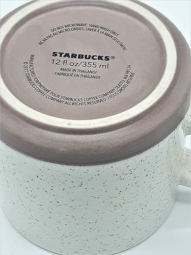 Miniatura 9 de 2017 Holiday Collection Taza de cerámica de 12 oz - Corazón de oro rosa moteado
