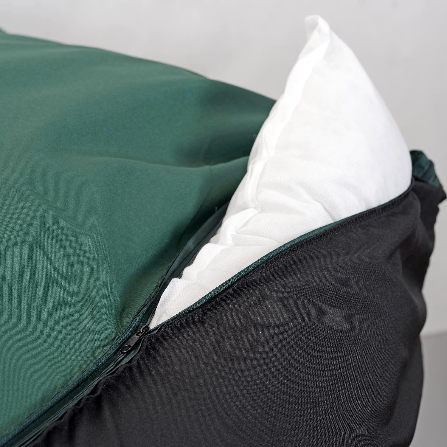 KingDog Cama antideslizante para perros con cremallera de Panamá Stretch MM43, cama para mascotas, desmontable y lavable, 100% poliéster, peso: 160 g/m2 (dimensiones exteriores: 75 x 65 cm/dimensiones