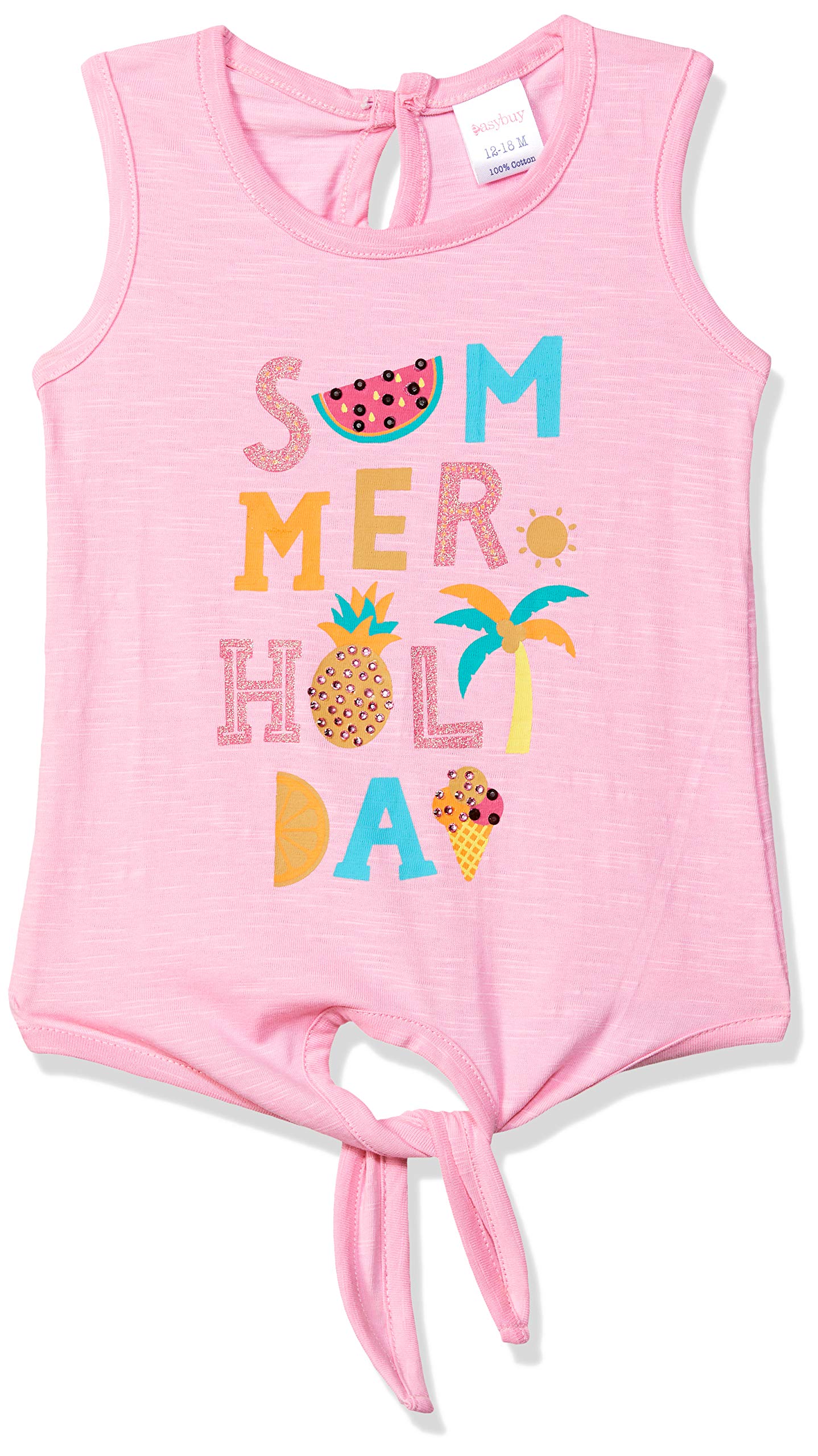 EasybuyBaby-Girl's Regular T-Shirt