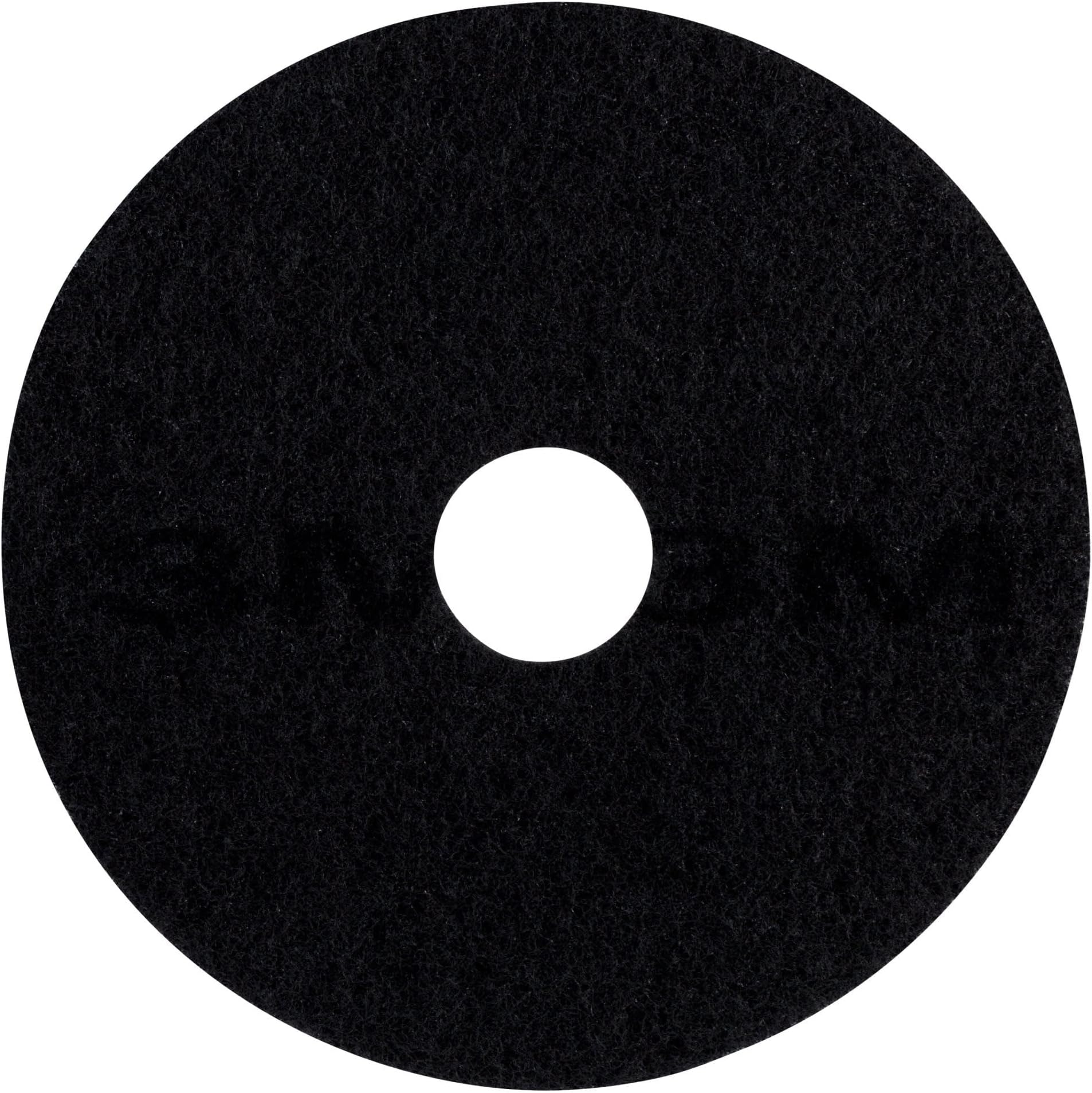 Low-Speed Stripper Floor Pad 7200, 19" Diameter, Black (Case of 5)