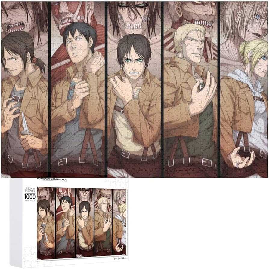 進撃の巨人ジグソーパズル完成フレーム 進撃の巨人ジグソーパズル完成フレーム