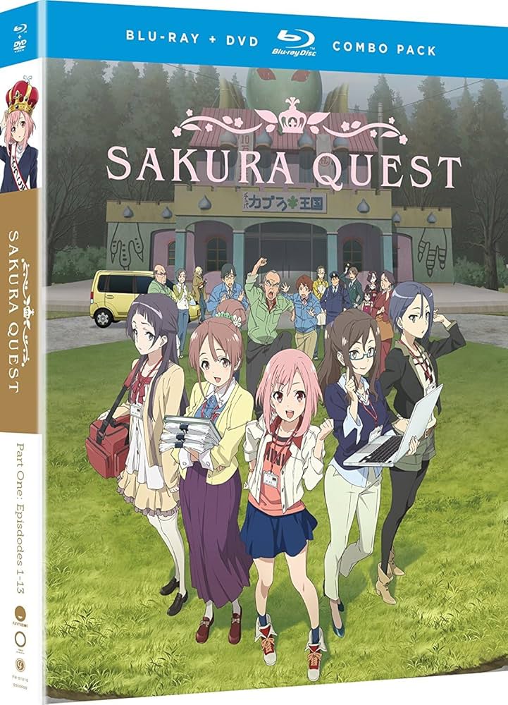 アニメ サクラクエスト レンタルアップ 全巻DVDセット Amazon.co.jp: Sakura Quest: The Complete Series [Blu-ray] : DVD