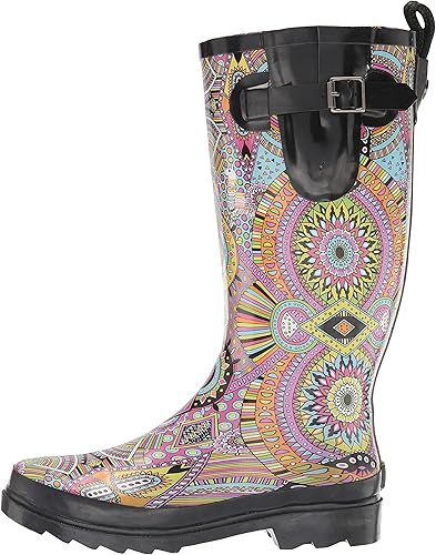 Vista 11 de Sakroots Botas de lluvia Rhythm para mujer