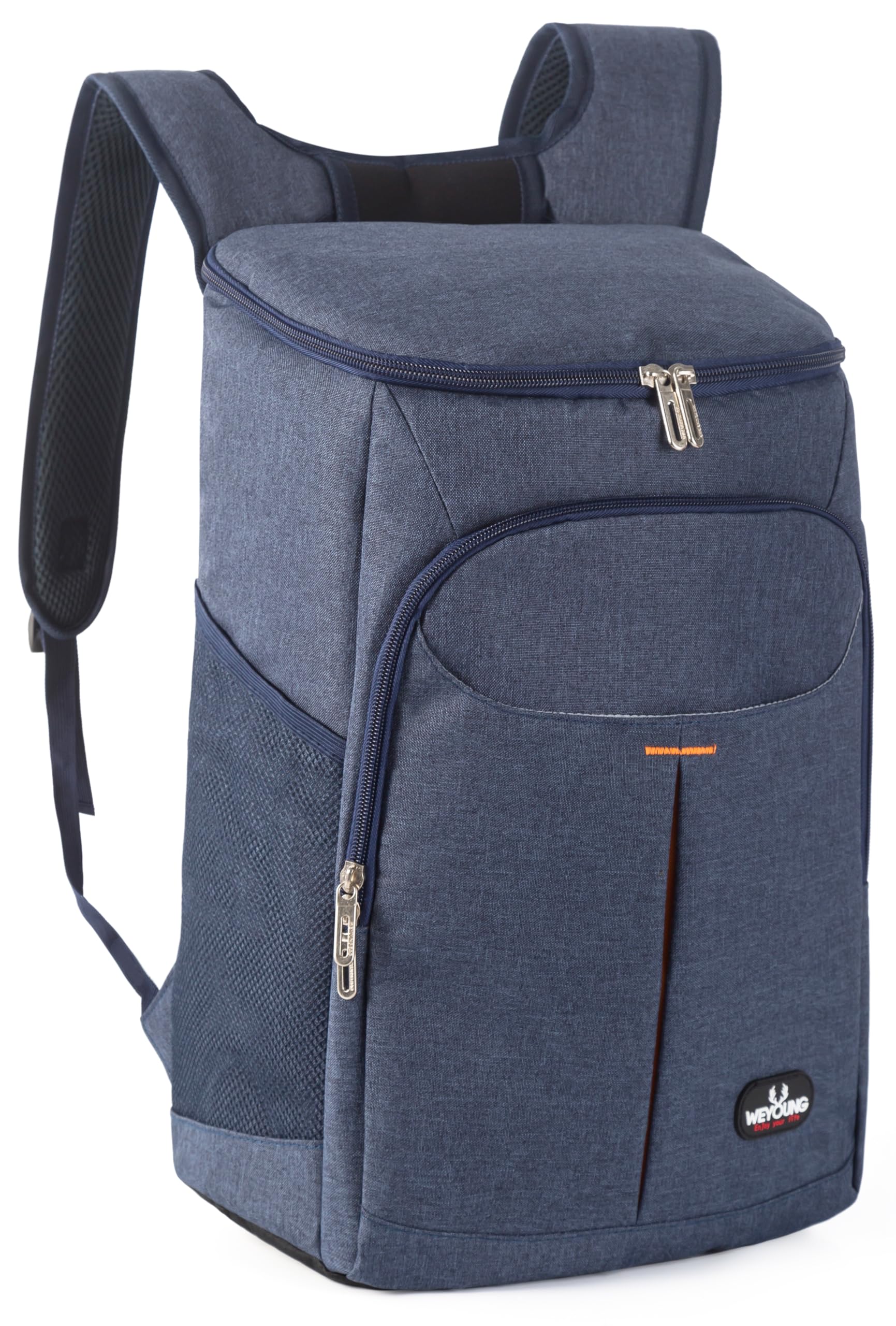 25L Kühl Rucksack Kühlrucksack Kühltasche Picknicktasche Groß Isoliert isolierte Kühltasche für Picknick/BBQs/Camping/Ausflügen/Einkaufen (Blau)