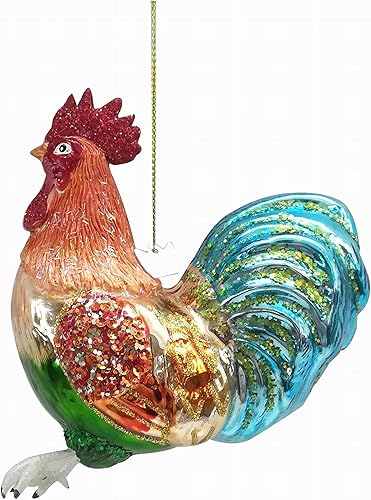 Miniatura 2 de Adorno de gallo de cristal Noble Gems™