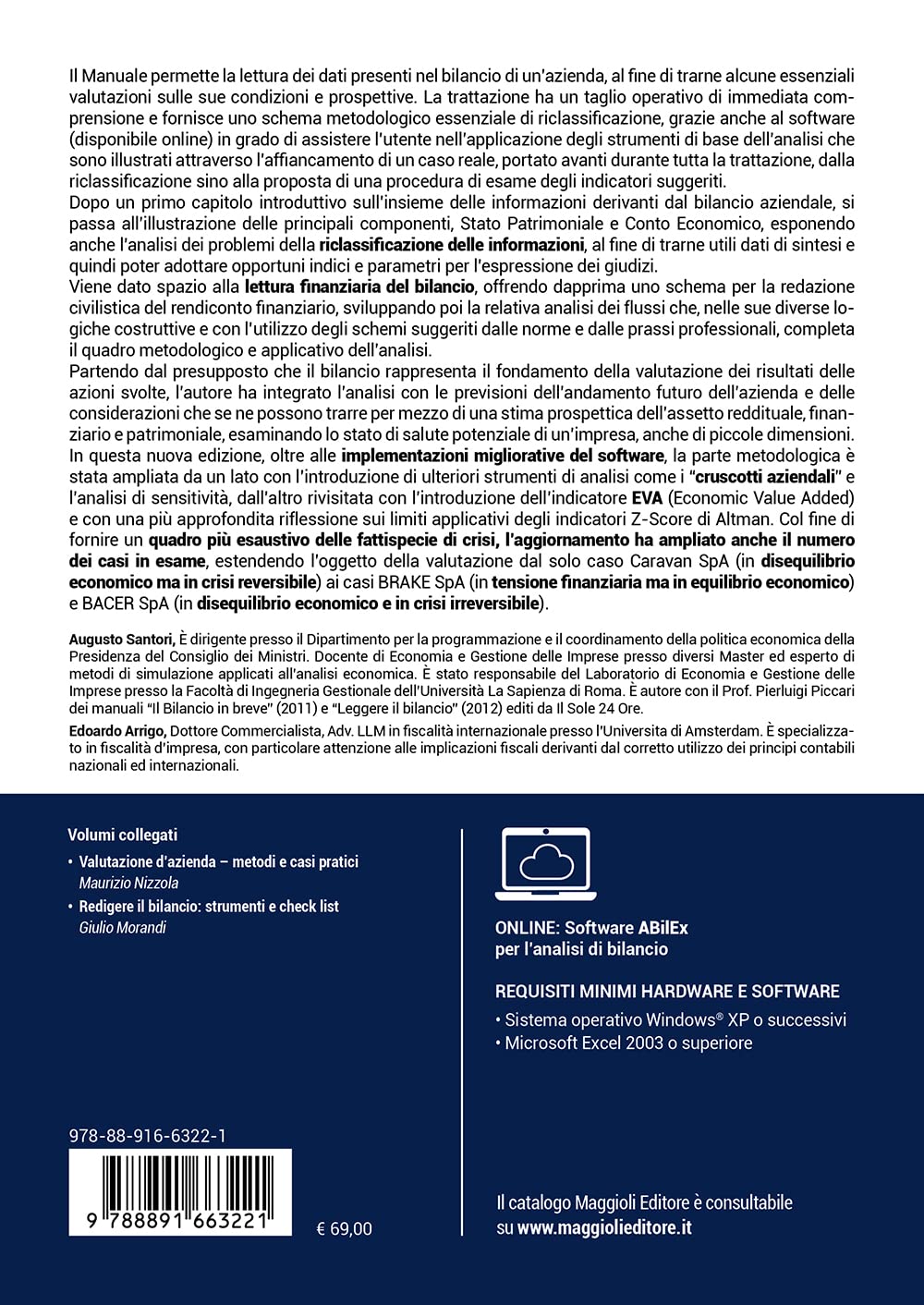 Analisi di bilancio. Manuale pratico aggiornato con nuovi esempi e casi di imprese in crisi. Con software