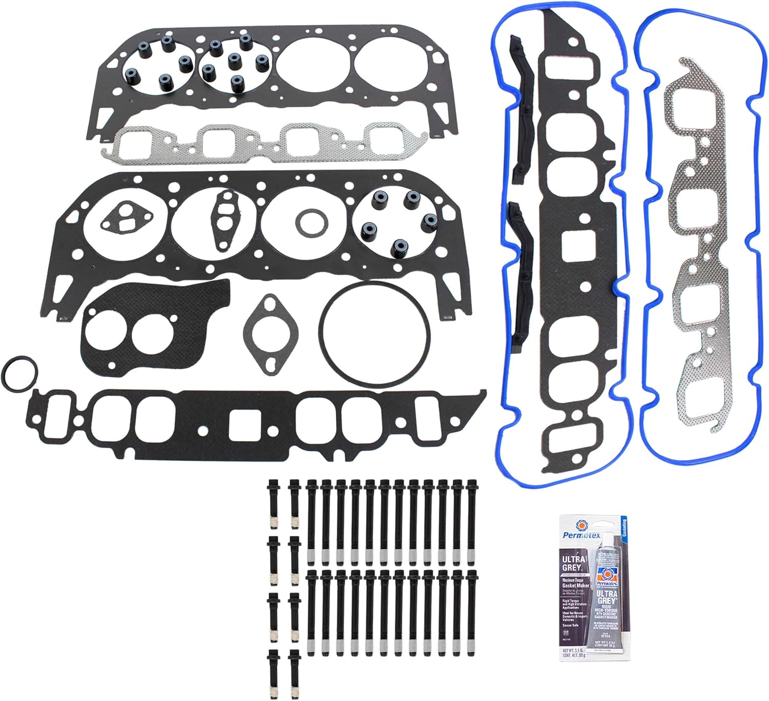 CPWK174 Head Gasket Set Bolt Kit Fits: 91-95 Chevrolet Suburban 7.4L V8 OHV 16v VIN N