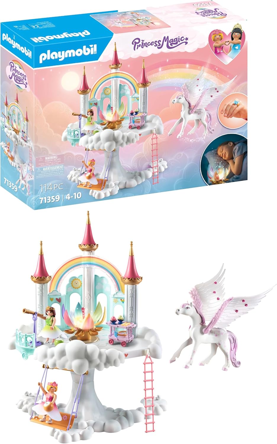 Playmobil Rainbow Castle in The Clouds