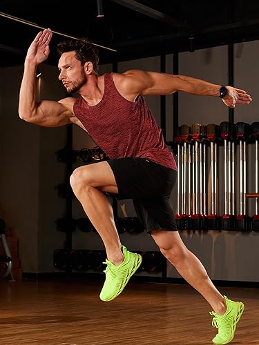 Miniatura 2 de TACVASEN Camisetas sin mangas para hombre de secado rápido para entrenamiento muscular atlético, gimnasio, culturismo, camiseta de rendimiento