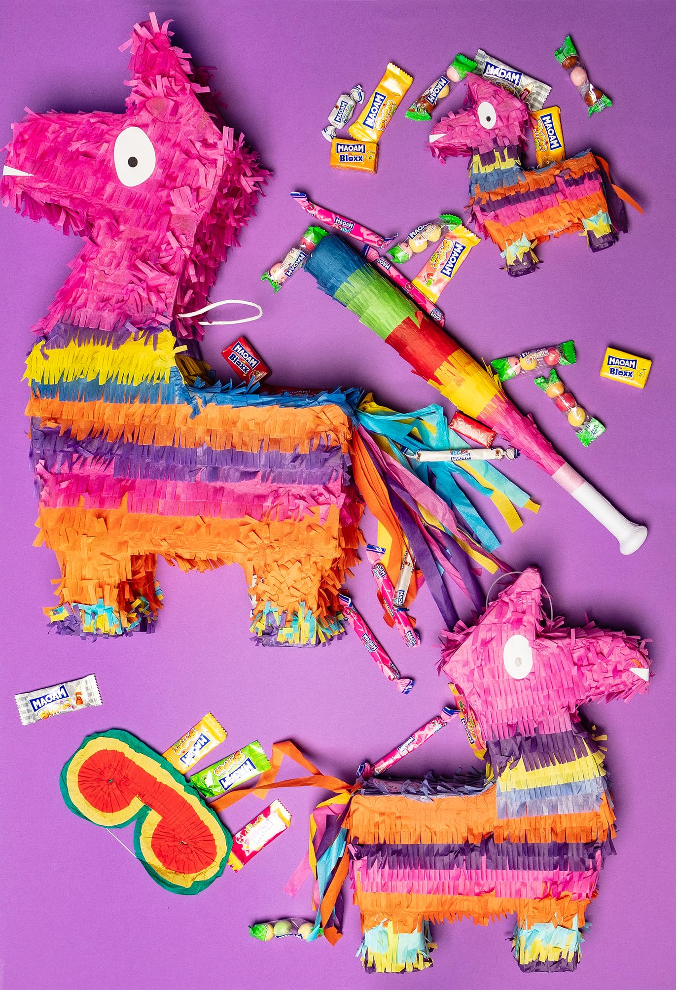 Boland - Piñata Lama, decoración colgante, decoración para cumpleaños, fiesta temática y carnaval
