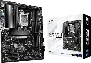 ASRock Z890 Pro-A ATX Motherboard for Intel Core Ultra LGA1851 with DDR5 8666 MHz