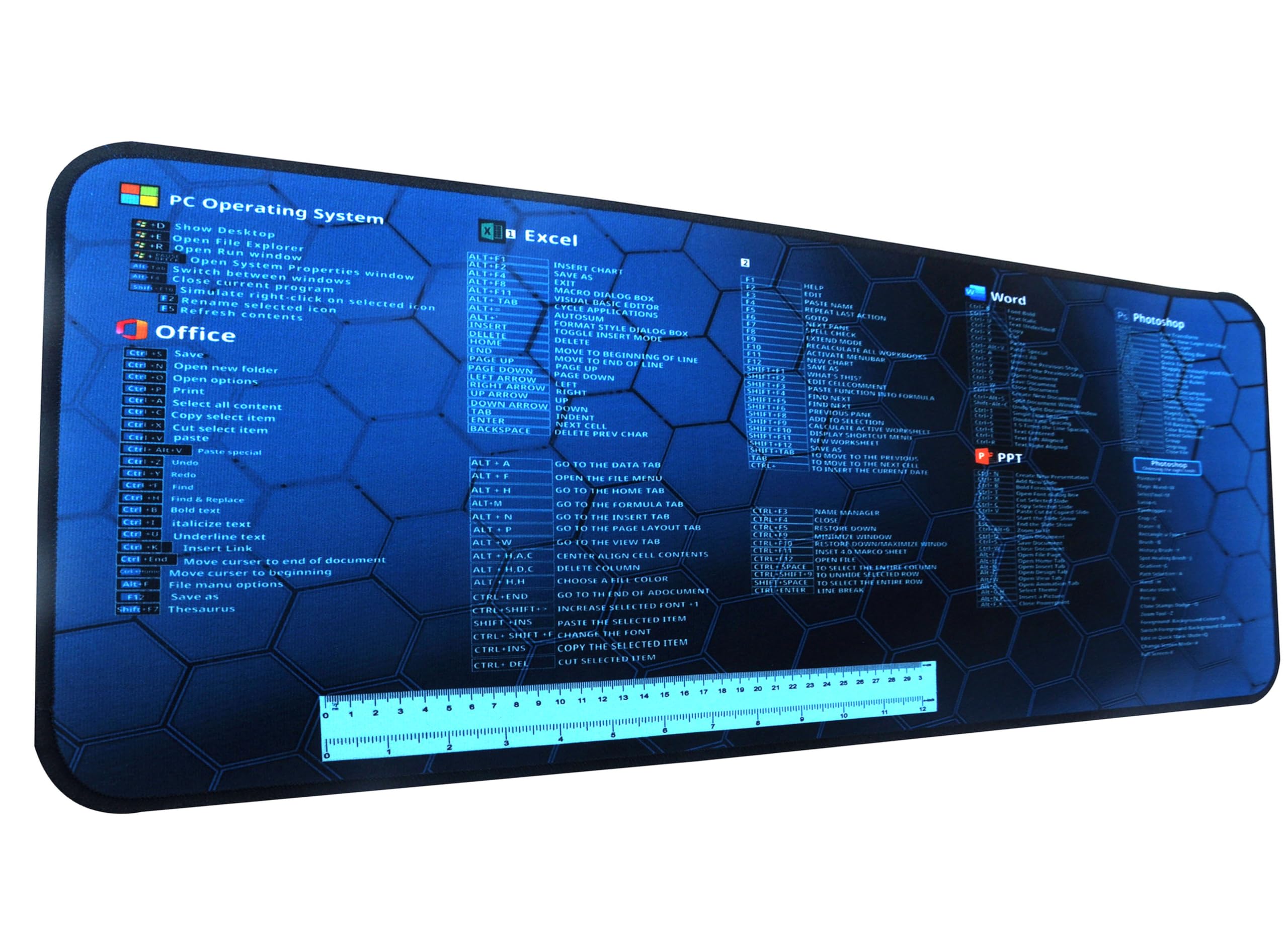 See full amazon price history chart for PRSVIKE Anti-Slip Keyboard Pad with Office Excel Software Shortcuts Key Patterns,Clear Extended Large Cheat Sheet Mouse Pad,Large Rubber Base Mice Smooth Cloth Desk Mat,Large Gaming Mouse Pad(80x30cm) PRSVIKE Anti-Slip Keyboard Pad with Office Excel Software Shortcuts Key Patterns,Clear Extended Large Cheat Sheet Mouse Pad,Large Rubber Base Mice Smooth Cloth Desk Mat,Large Gaming Mouse Pad(80x30cm) (B0D5MM472V) Amazon Price History, Amazon Price Tracker