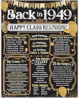 Vista 609 de Lone Star Art 66ª Reunión de Graduados (Sesenta y seis) Decoración en Oro - Recordando El Año - Clase de 1959 - Póster Sin Marco de 11x14 - Globos