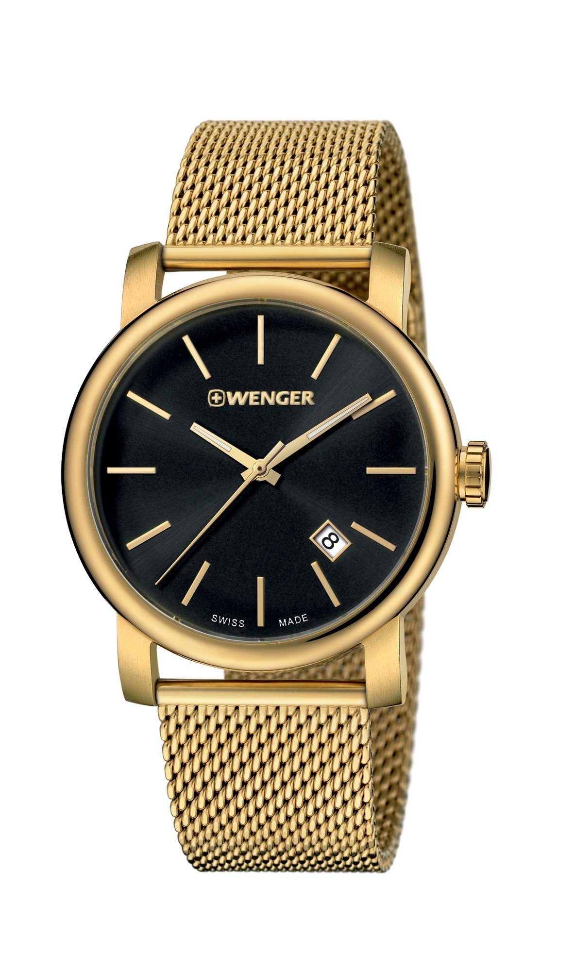 WENGER Swiss Made Analog Quartz Men’s Watch Urban Classic Black Dial-01.1041.115 (B015WJS0PU) Amazon Price History, Amazon Price Tracker