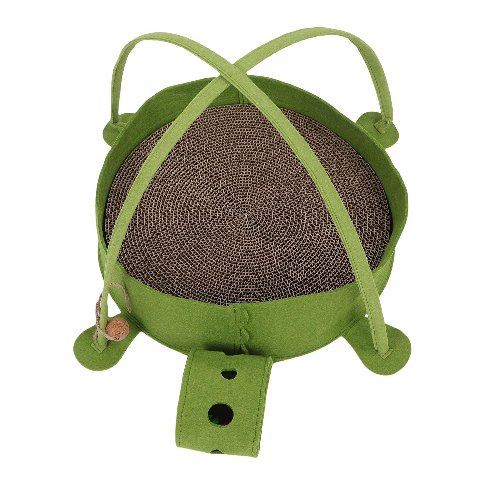 Tablero Rascador para Gatos con Diseño de Hamaca Cama de Cartón Extra Grande para Gatos para Rascarse y Dormir, Cama para Mascotas de Fieltro y Corrugado para de Interior