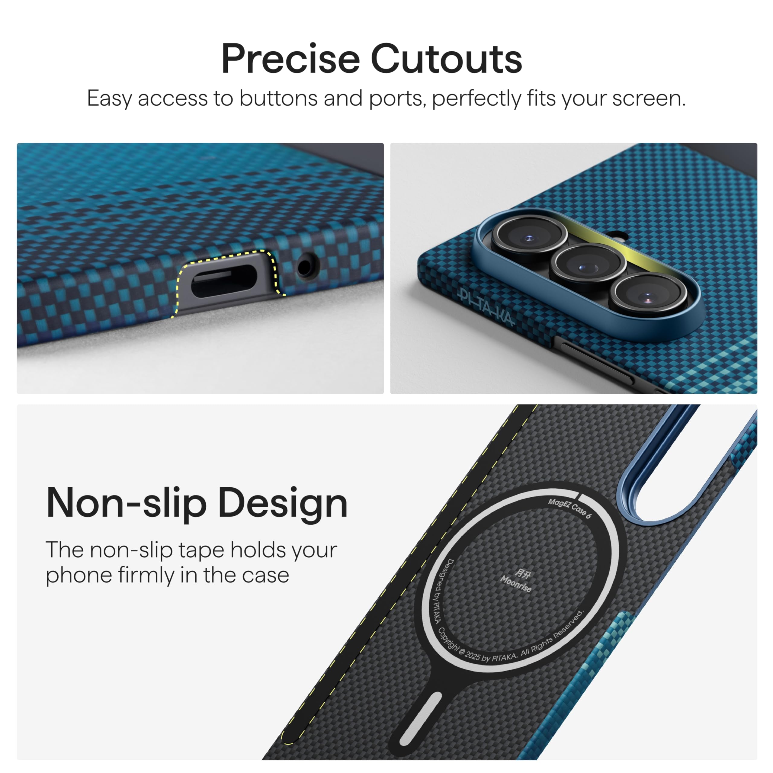 Amazon.com: pitaka for Z Fold 7 Case, Compatible with MagSafe