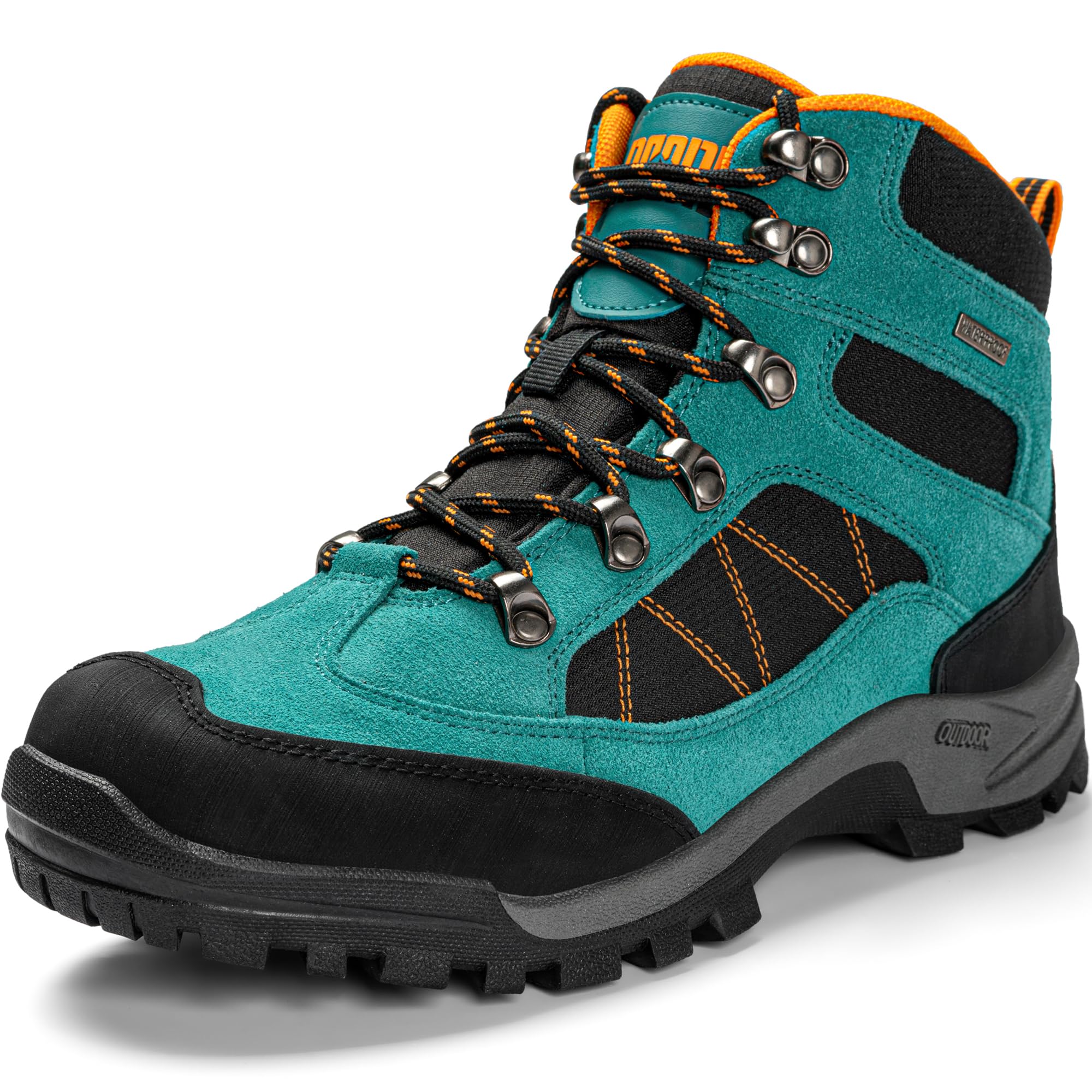 R CORD Hiking Boots Women Waterproof Ankle Support Womens Hiking Boots Backpacking Boots Breathable Non-slip Durable Boots for