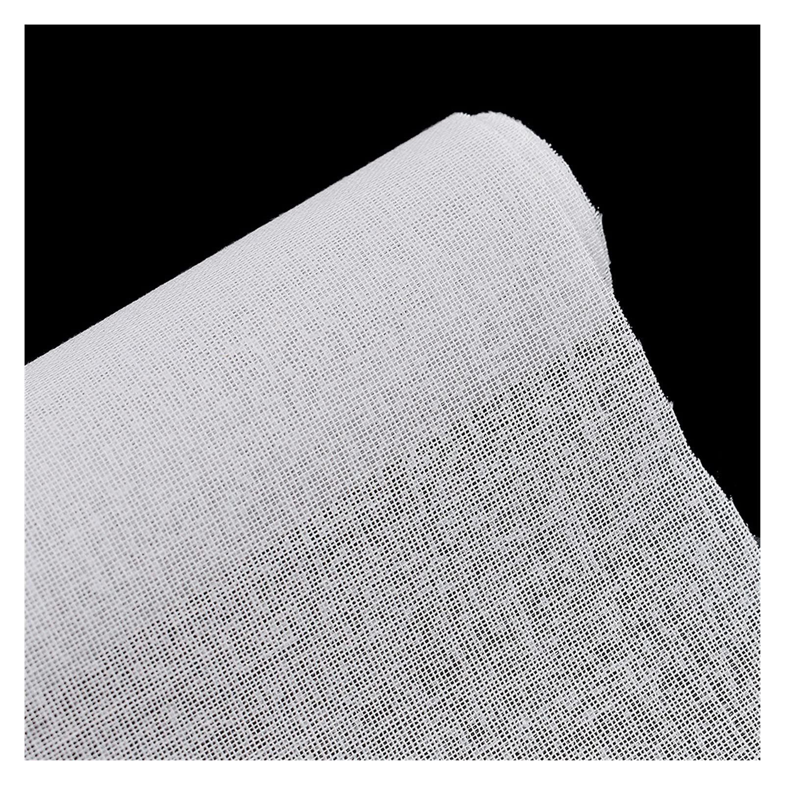 Vliesstoff-Bügelvlies, Einlagestoff for Aufbügeln, Patchwork-Futterstoff, DIY-Nähzubehör, 45 x 112 cm(Thicken 240)