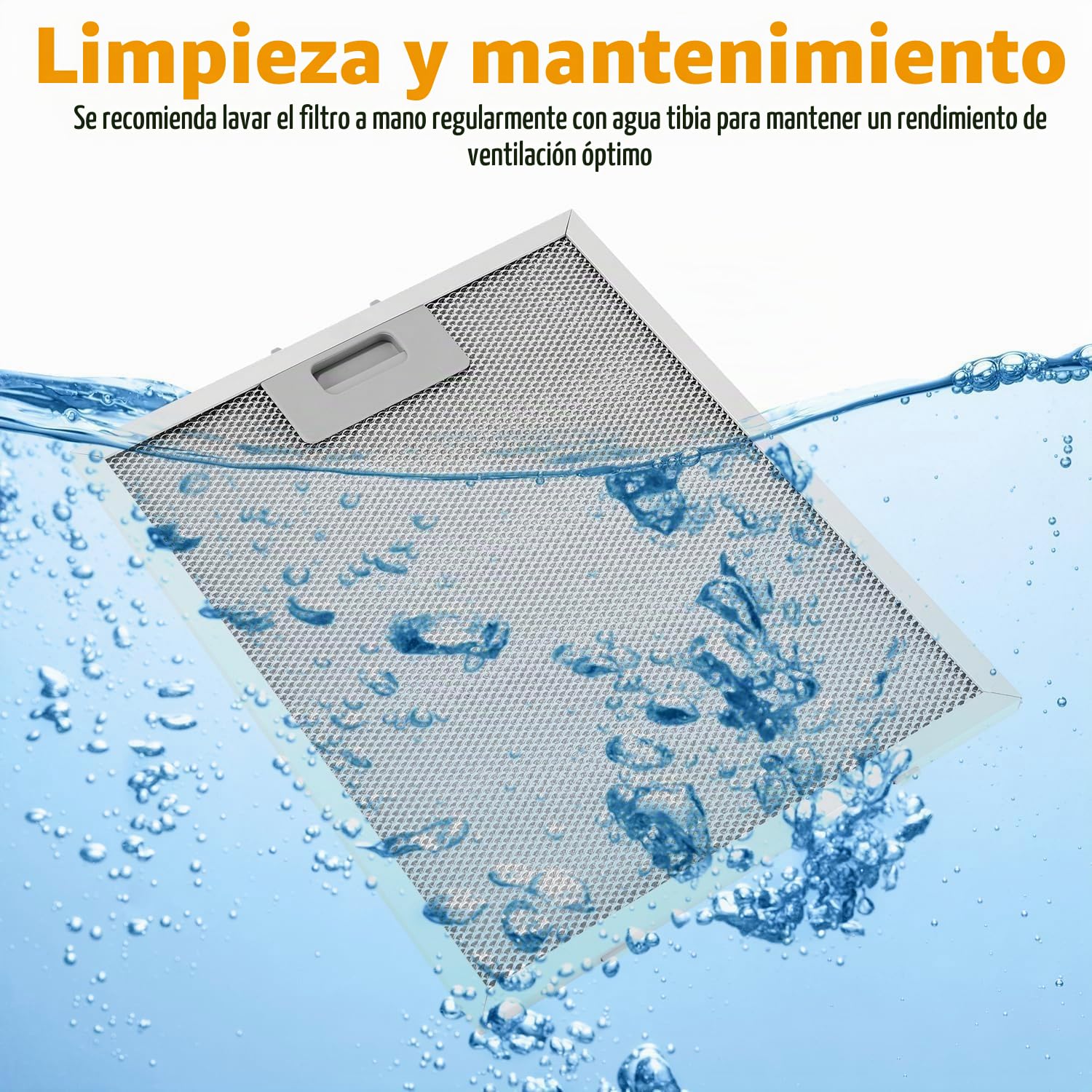3 Piezas Filtro Para Campana Extractora, 320x260mm Rejilla Campana Extractora, Filtro Universal Filtro De Alumini, Compatible Con La Mayoría De Marcas De Campanas Extractora