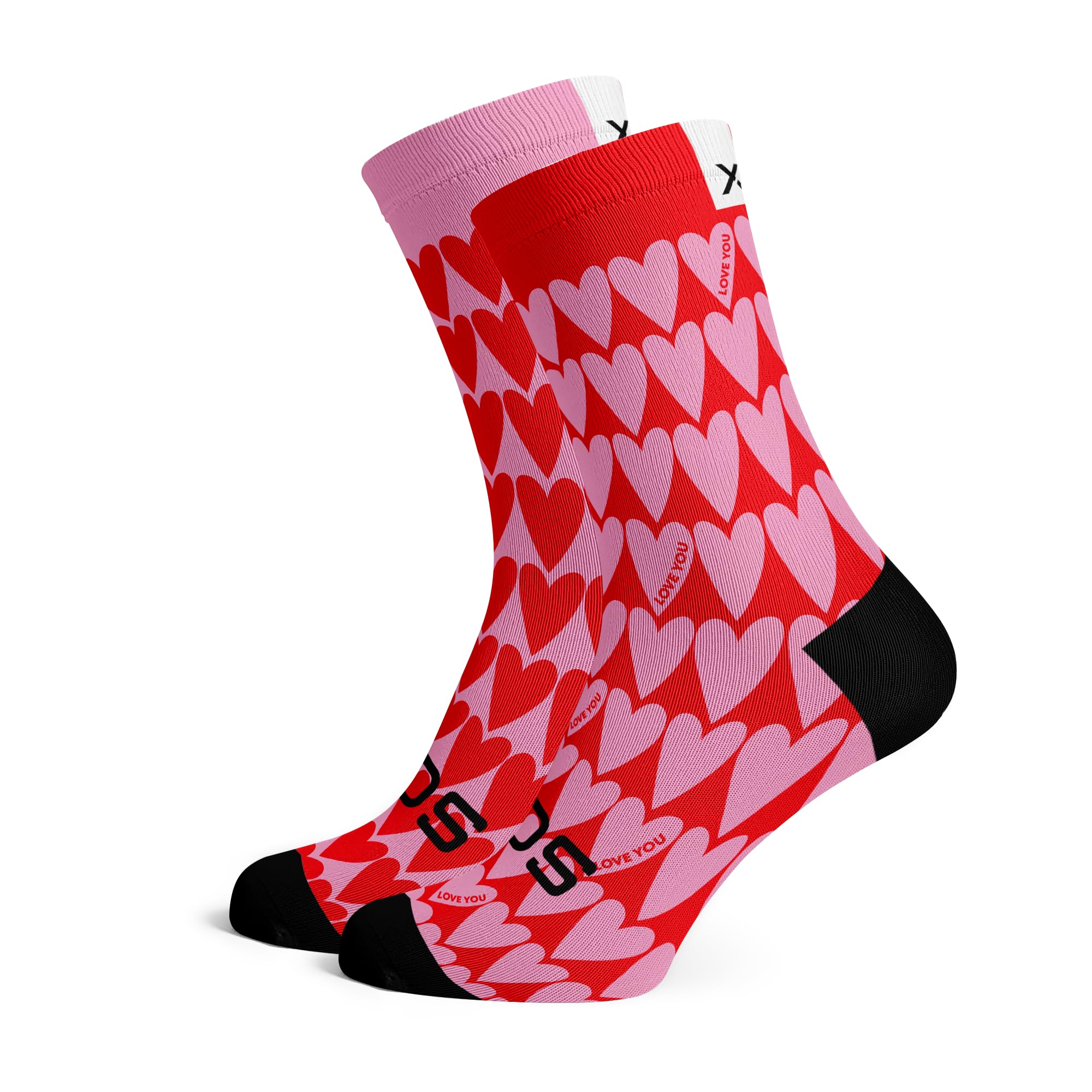 Sox Footwear Hearts Crew Socks