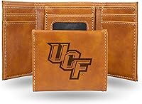 Vista 73 de NCAA Rico Industries - Billetera triple grabada con láser, con grabado láser, accesorio para hombre
