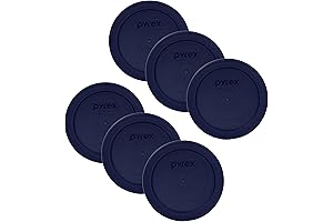 Blue 2 Cup Round Storage Cover #7200-PC for Glass Bowls